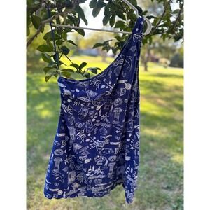 Madewell x Lisa Says Gah! One-Shoulder Mini Dress | Women's Mini‎ | SZ 14